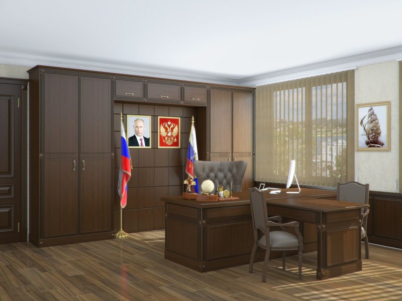 Интерьер кабинета руководителя