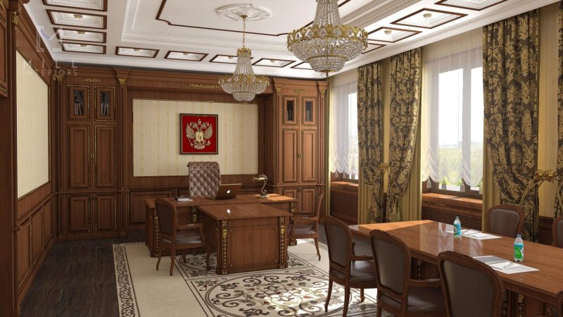 Интерьер кабинета руководителя