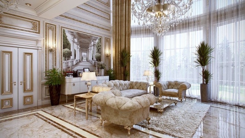 Королевский интерьер luxury antonovich design