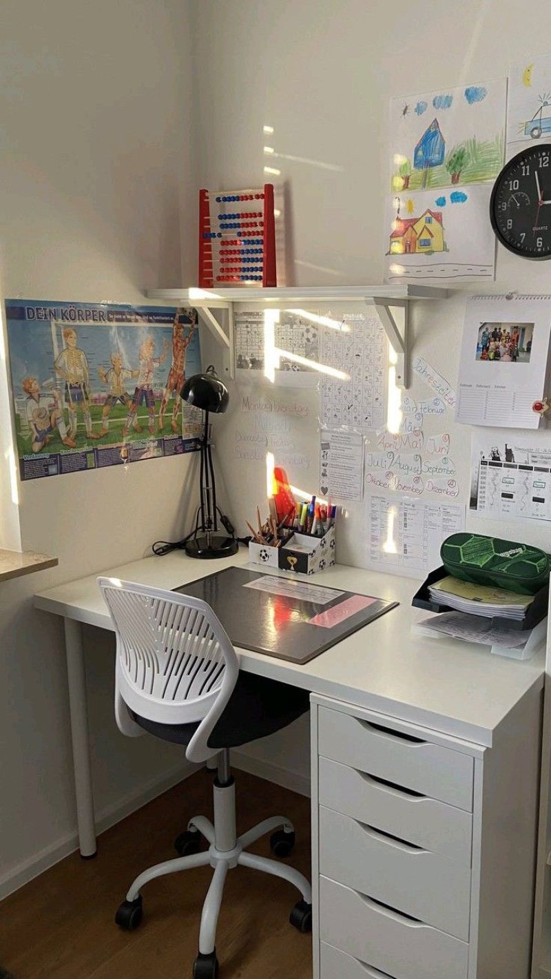 Письменный стол ikea linnmon alex