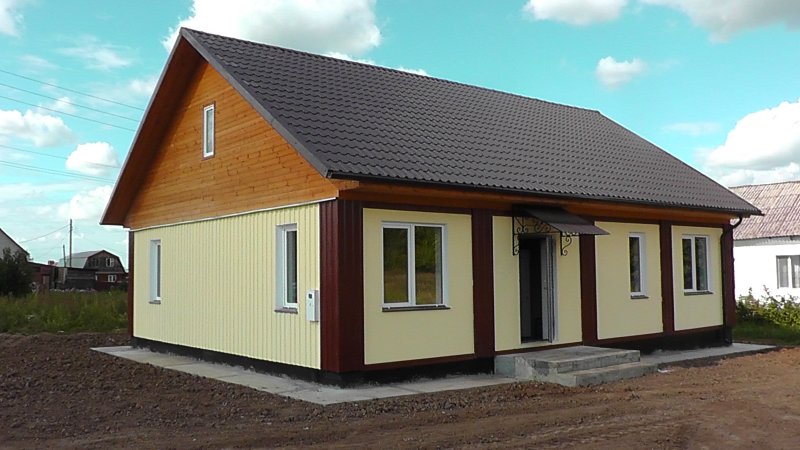 Дом из сэндвич панелей