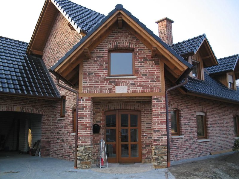 Дома из клинкерного кирпича