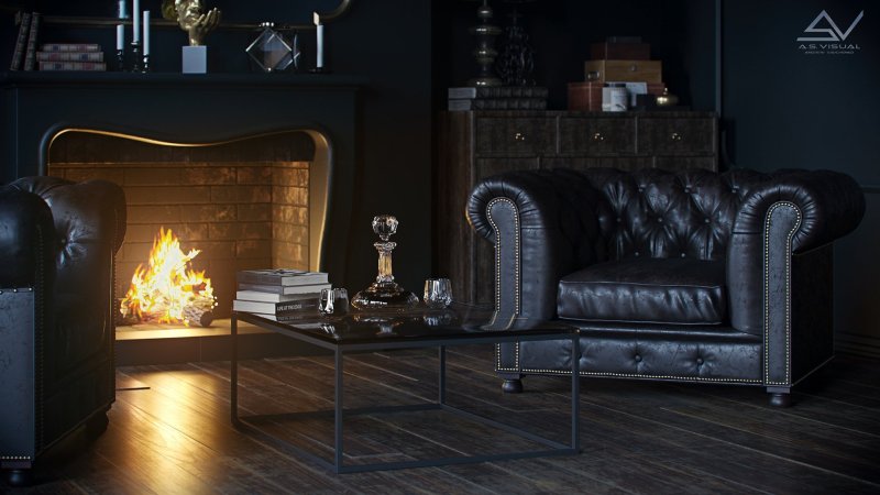Chesterfield черный