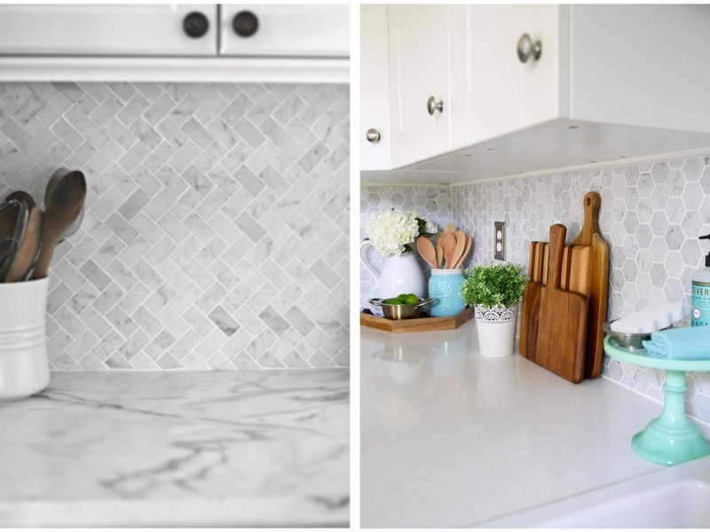 Kitchen backsplash