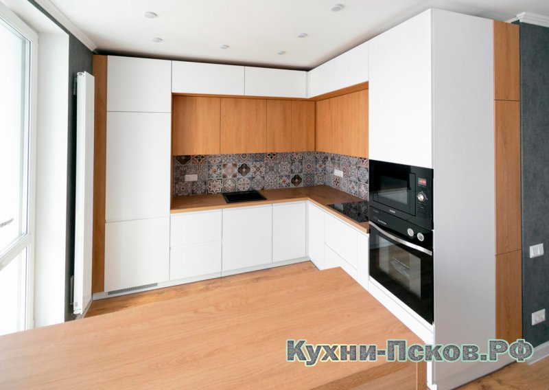 Кухни с антресолями интегро