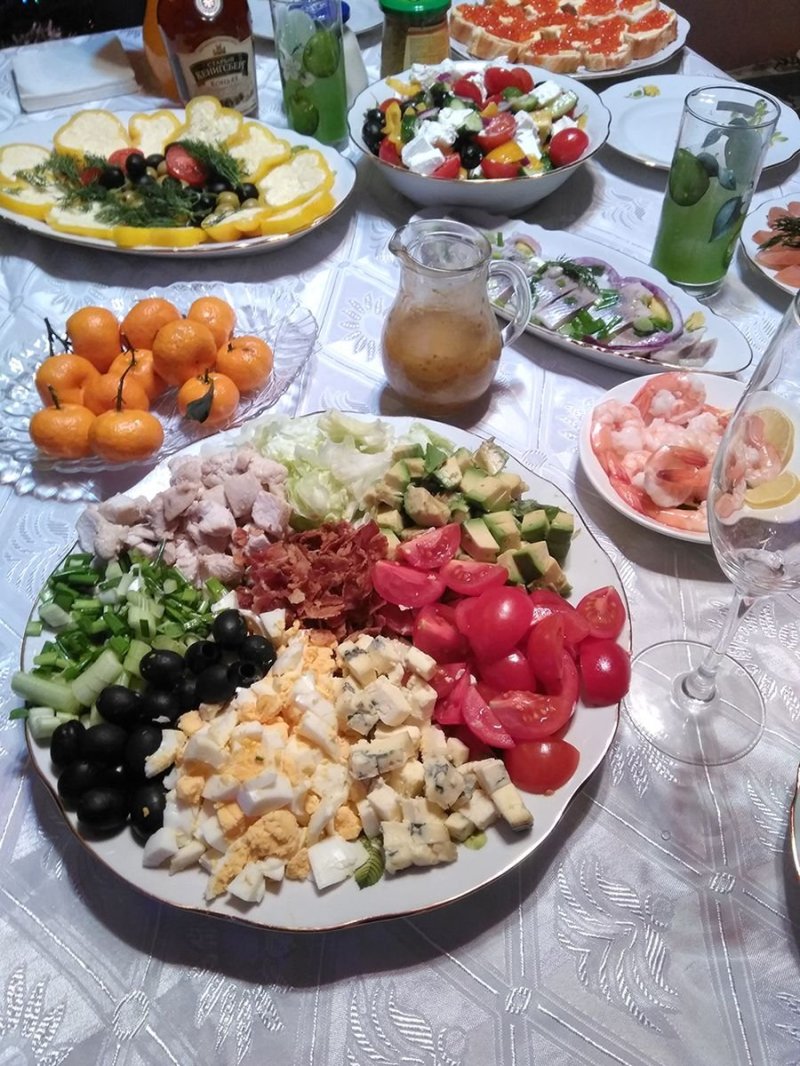 Красивый праздничный стол