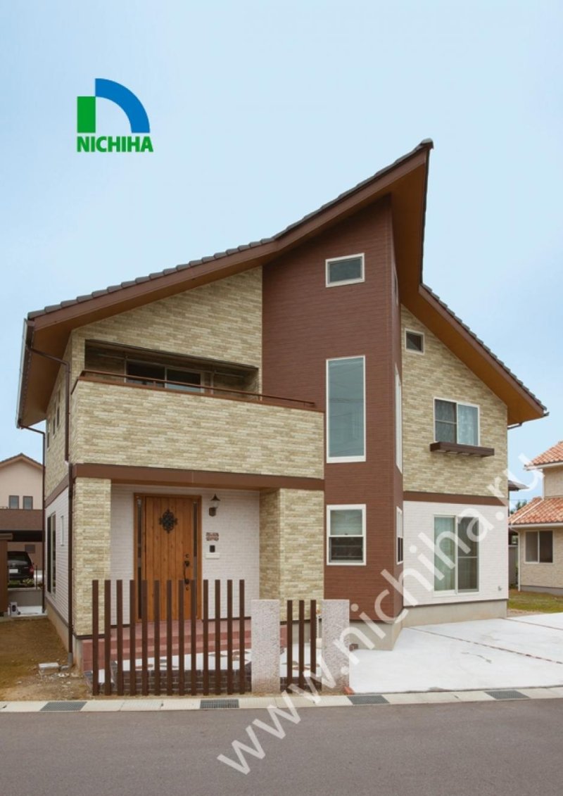 Японские фиброцементные панели nichiha