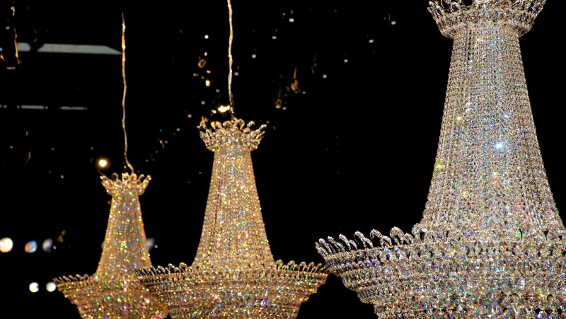 Crystal chandelier