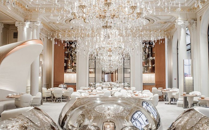 Ресторан alain ducasse au plaza athenee