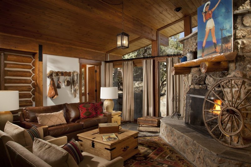 Отель brush creek ranch интерьер