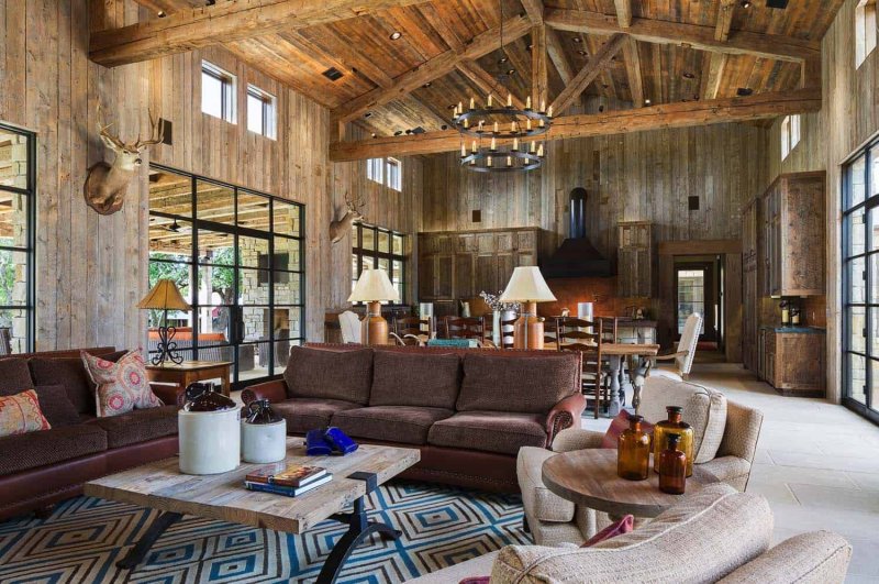 Отель brush creek ranch интерьер