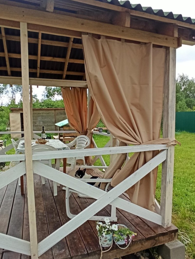 Штора для беседки