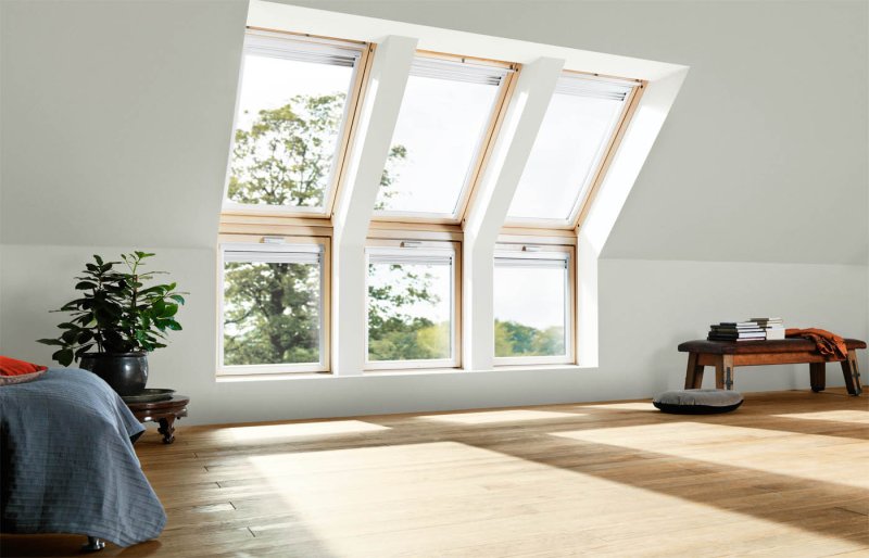 Карнизное окно velux