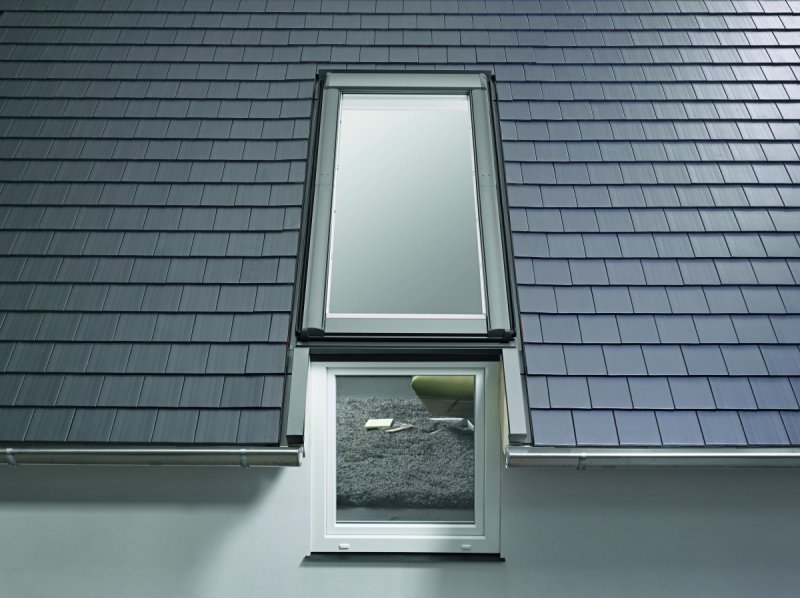 Мансардное окно velux