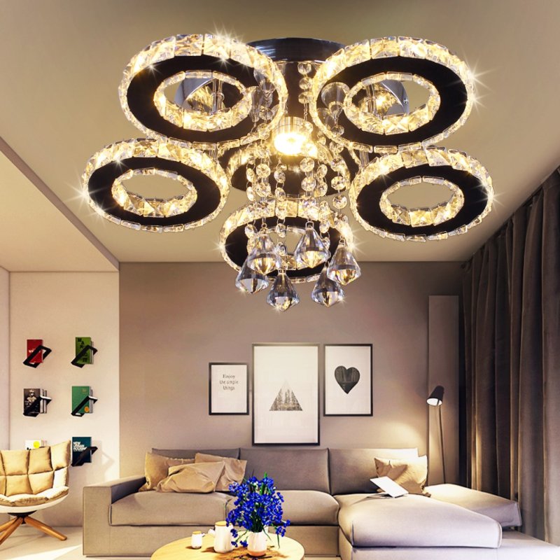 Modern led crystal chandelier люстра