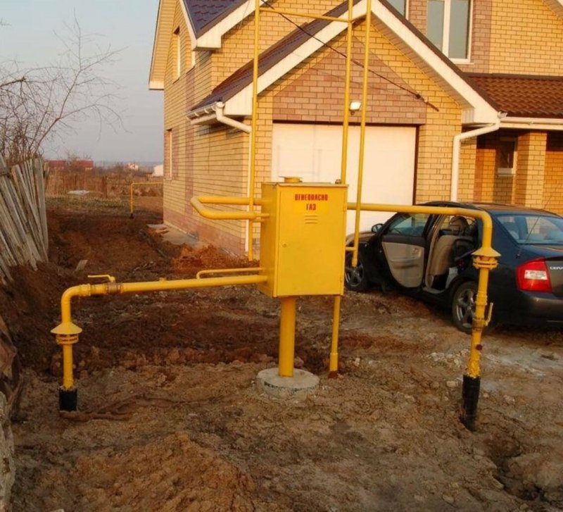 Газоснабжение частного дома