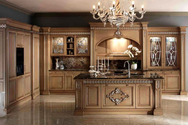Итальянские кухни в классическом стиле
