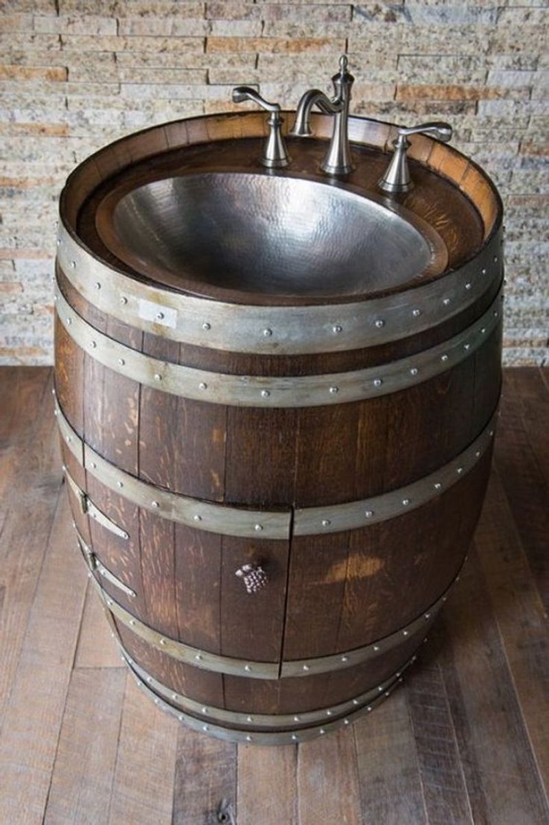 Бочка раковина