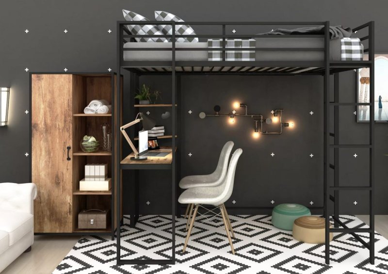 Кровать чердак loft