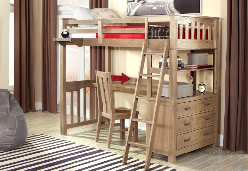 Loft bed кровать чердак