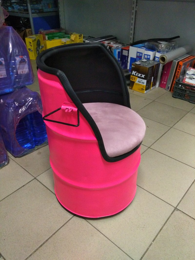 Кресла из бочек