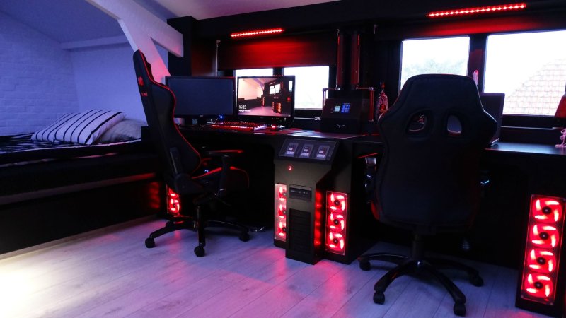 Игровая комната геймерская