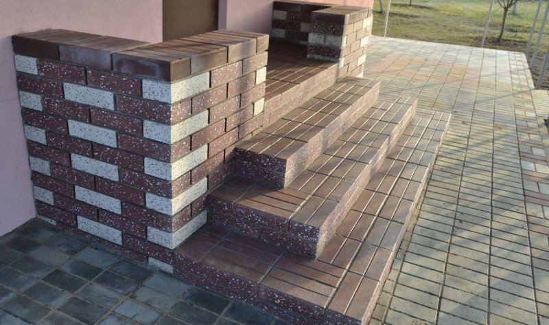 Клинкерная плитка на крыльцо