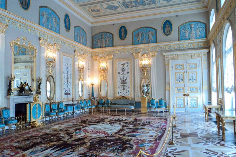 Екатерининский дворец залы
