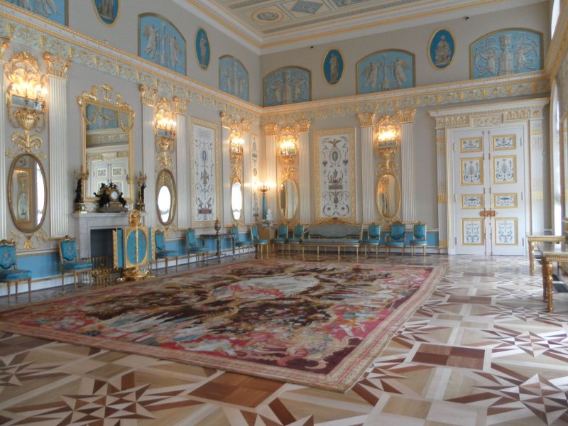 Царское село екатерининский дворец