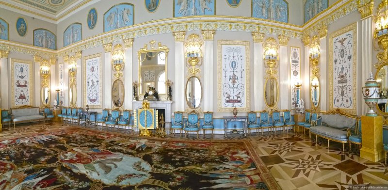 Большой екатерининский дворец в царском селе