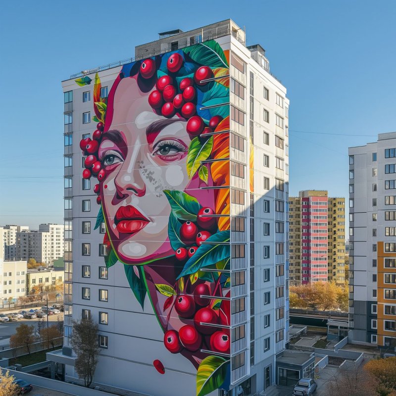 Стрит арт муралы