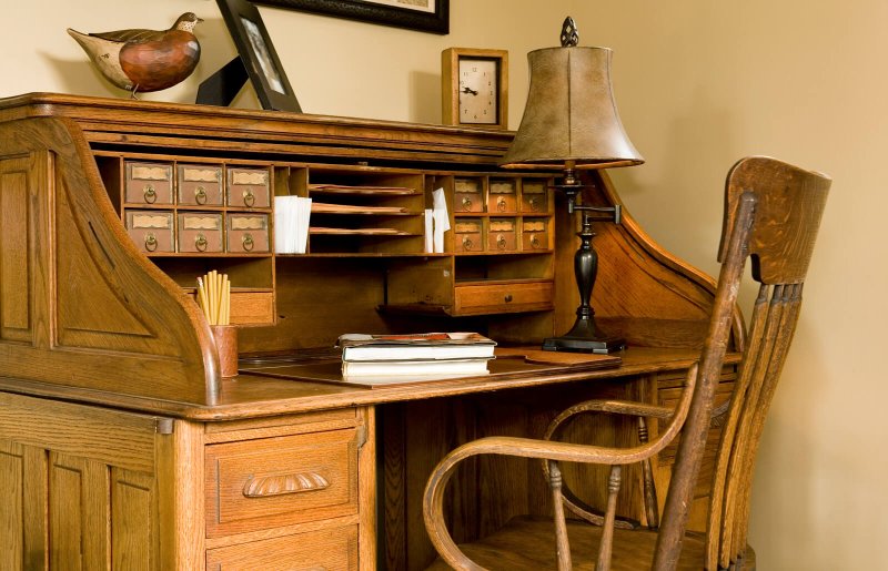 Roll top desk секретер