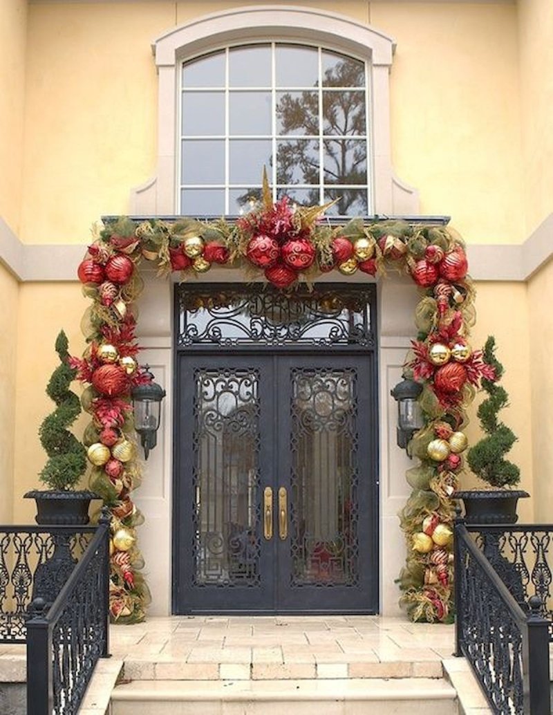 Christmas door decoration