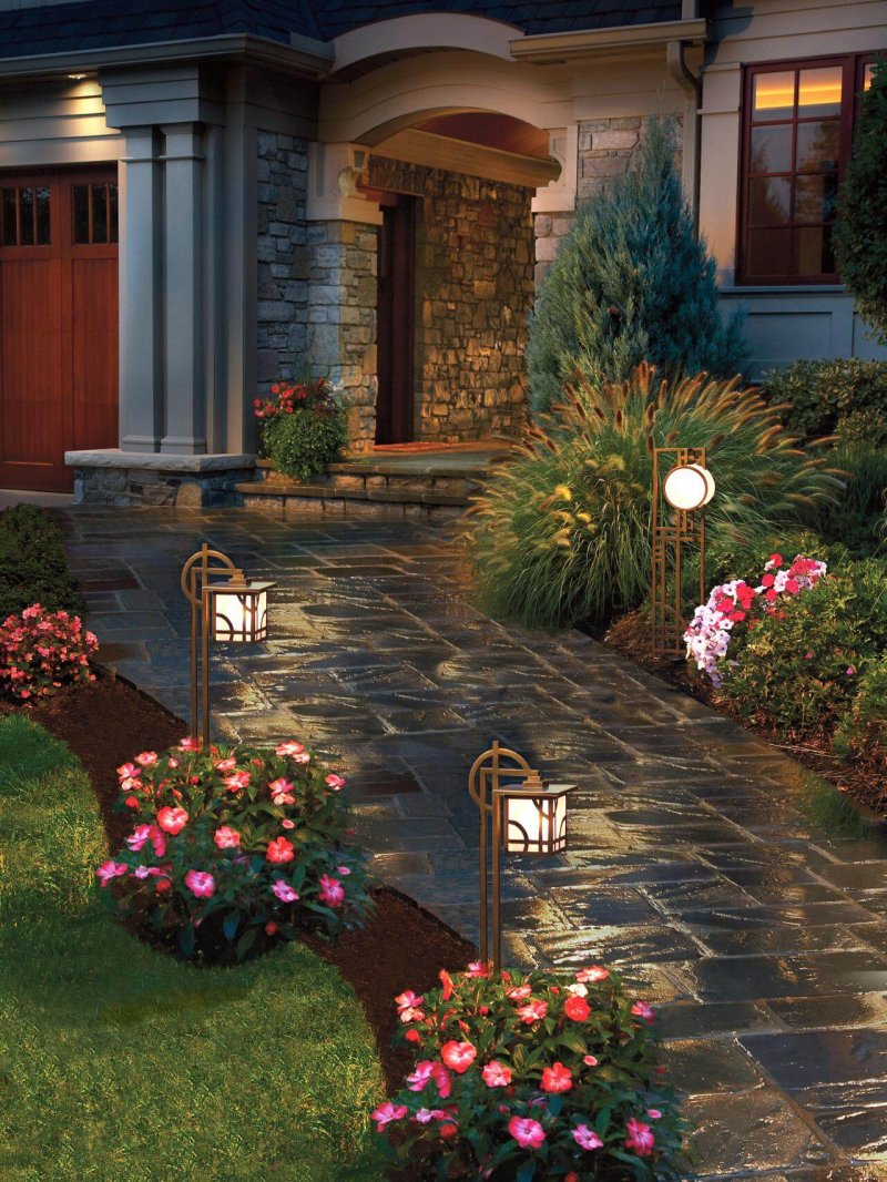 Backyard landscaping