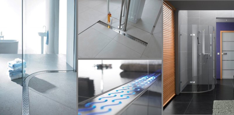 Душевой канал aco showerdrain