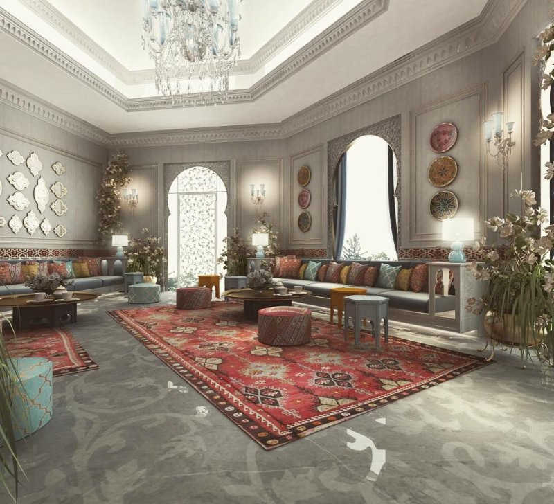 Antonovich design гостиная в арабском стиле