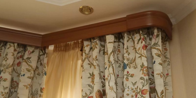 Потолочные карнизы для штор