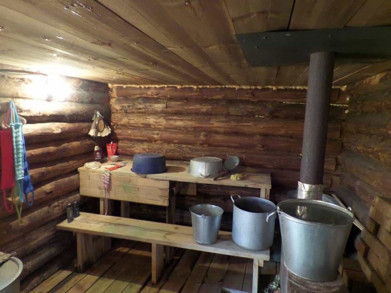 Баня в деревне