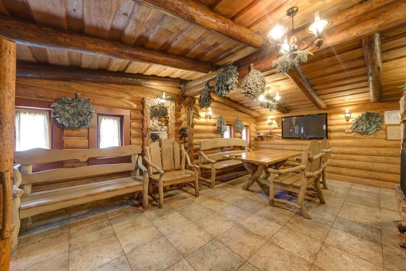 Баня в русском стиле