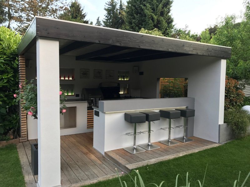 Outdoor kitchen design