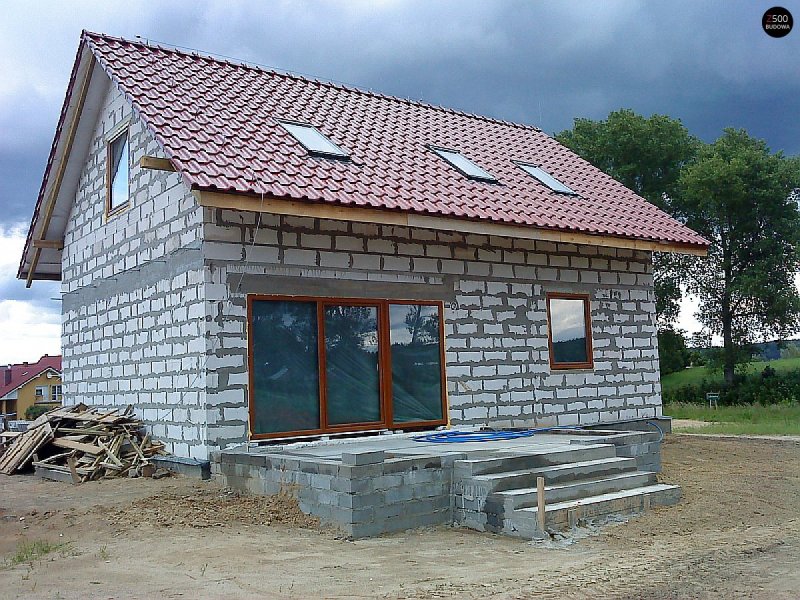 Дом из газобетона