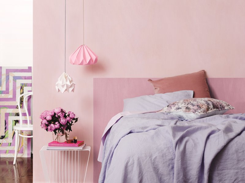 Dulux blush pink