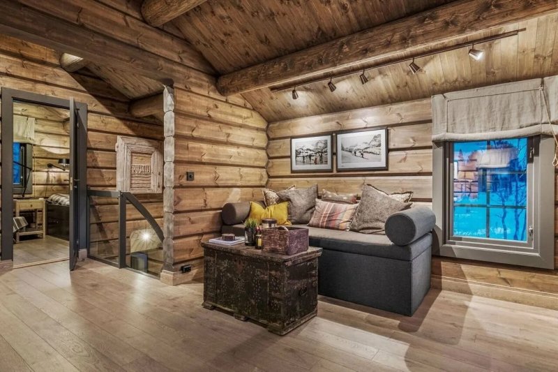 Wooden house норвежский лафет