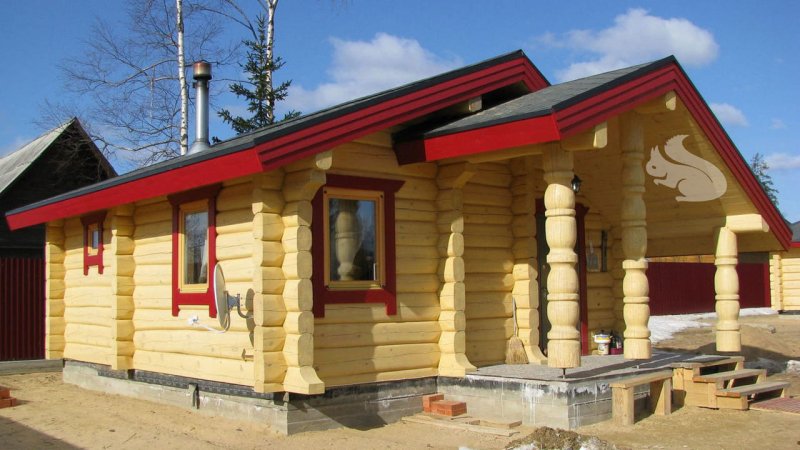 Баня норвежский лафет