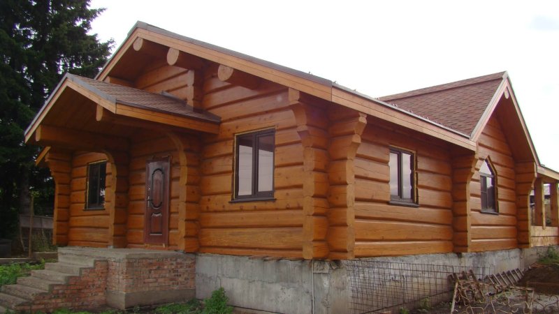 Лафет дом норвежская рубка