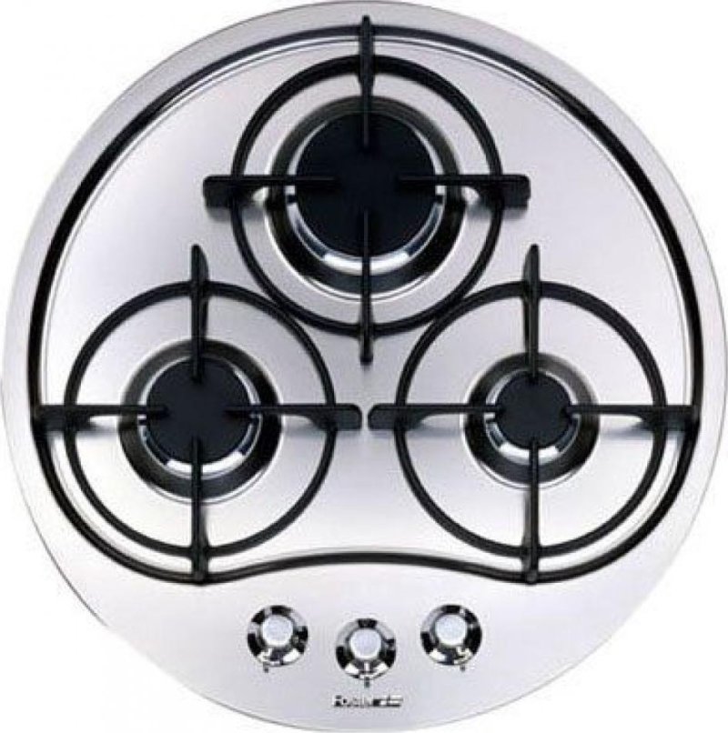 Варочная поверхность foster rondo gas satin steel7052 022