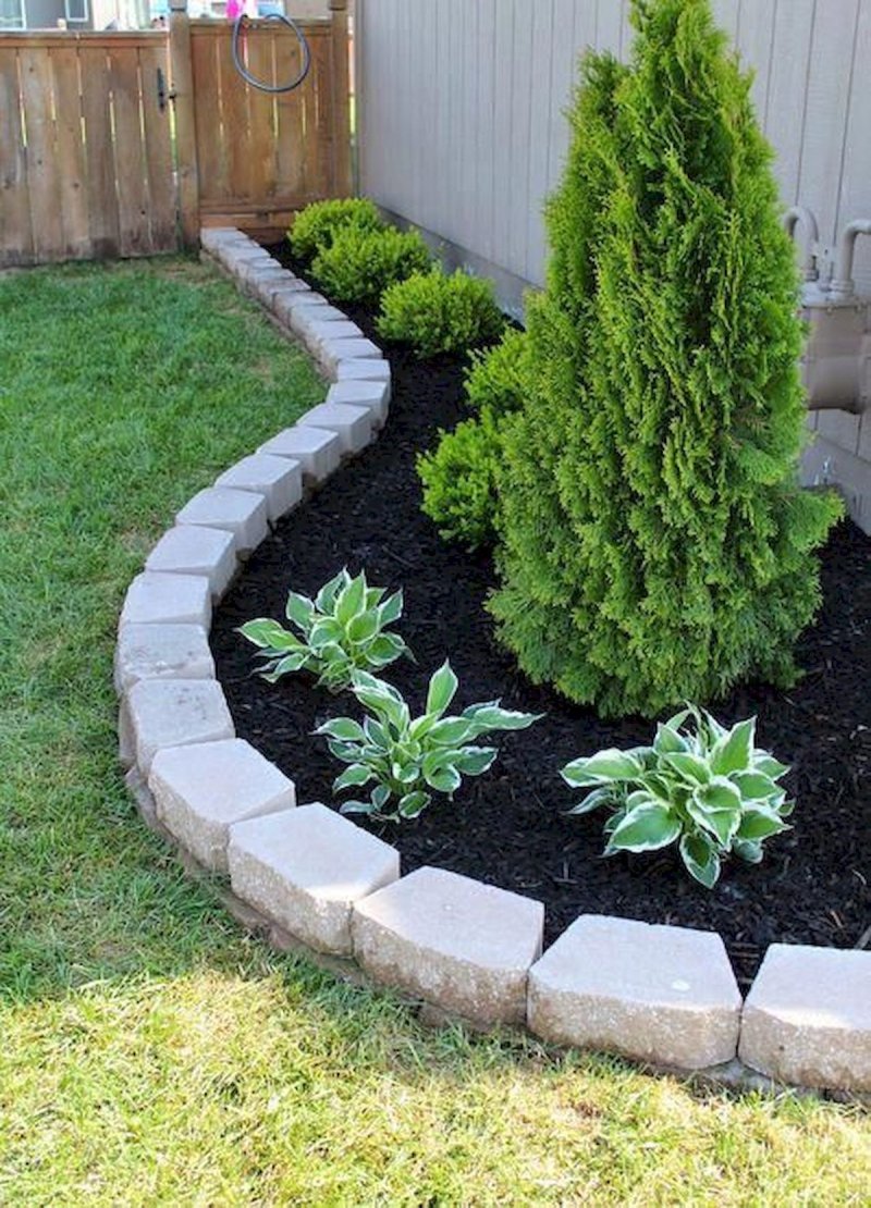 Backyard landscaping