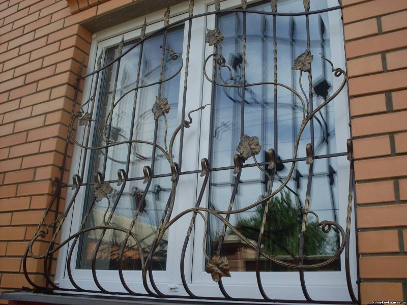 Красивые решетки на окна