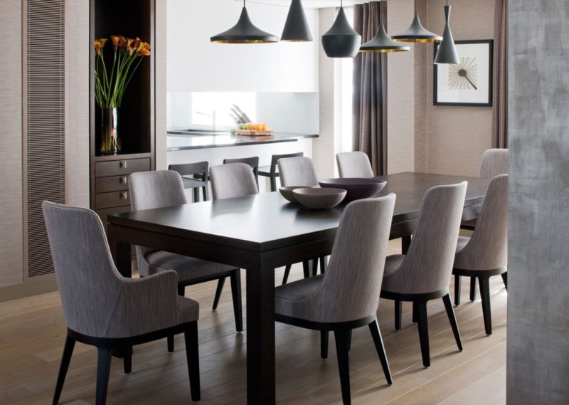 Стулья lisette grey dining