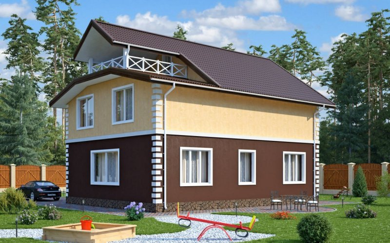 Дом из сип панелей